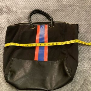 C. Wonder varsity stripe tote
